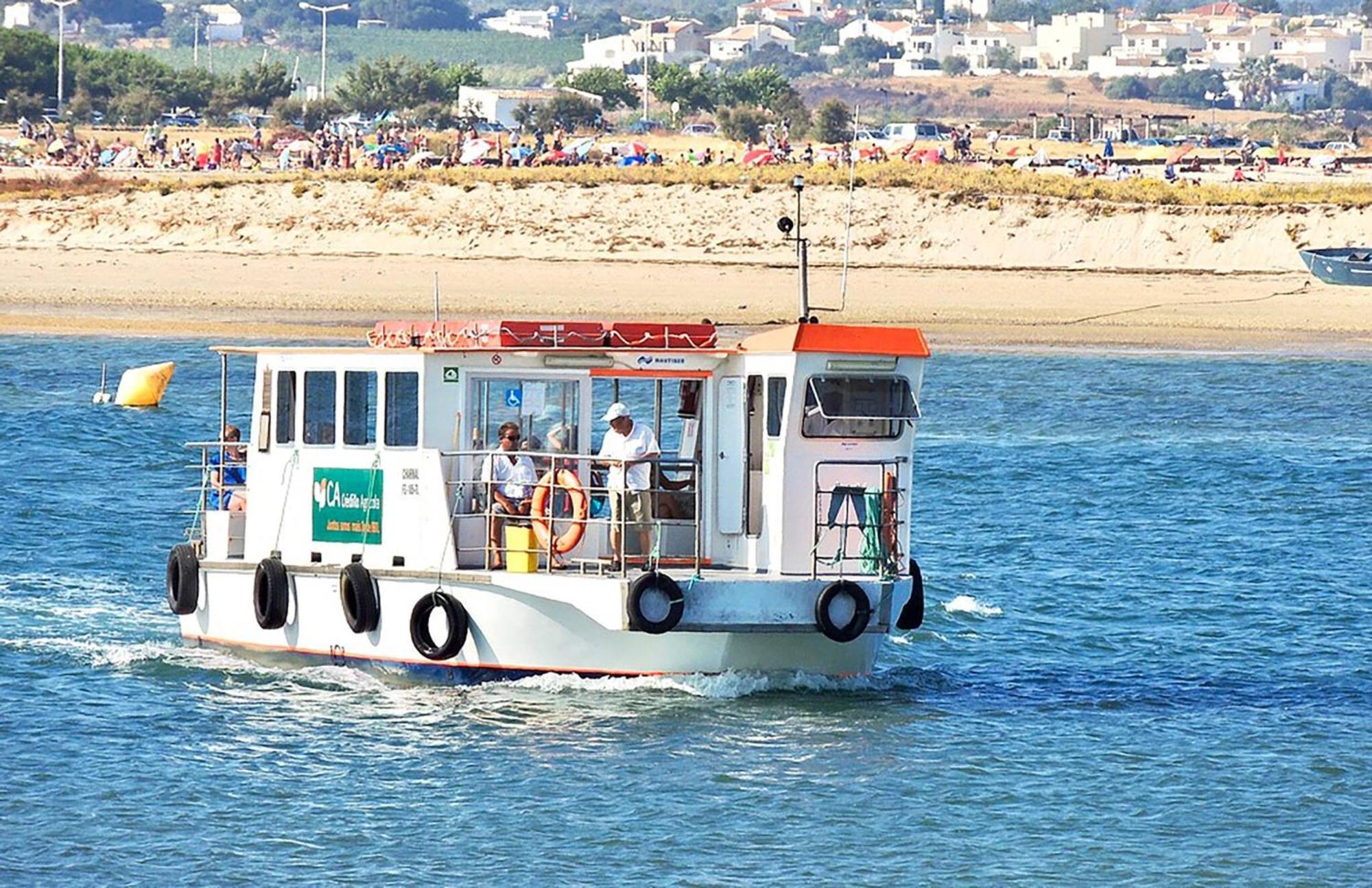 Casa Do Carmo Fuzeta By Junto Ao Mar Villa Bagian luar foto